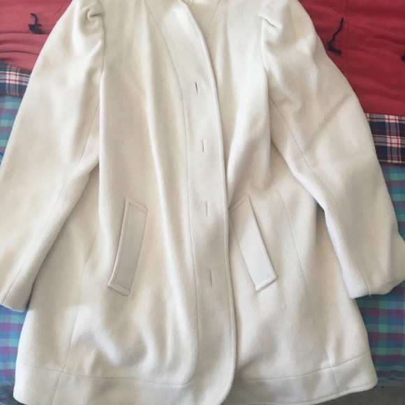 Lg. VINTAGE Britanny Originals Lined Wool Coat - Picture 5 of 8